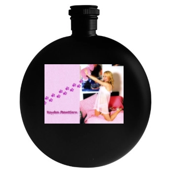 Hayden Panettiere Round Flask