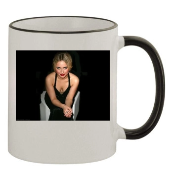 Hayden Panettiere 11oz Colored Rim & Handle Mug