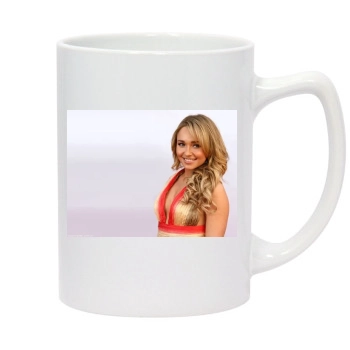 Hayden Panettiere 14oz White Statesman Mug