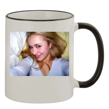 Hayden Panettiere 11oz Colored Rim & Handle Mug