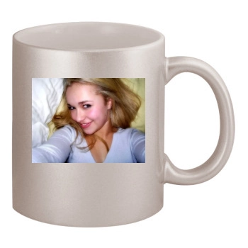 Hayden Panettiere 11oz Metallic Silver Mug