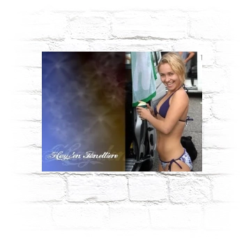 Hayden Panettiere Metal Wall Art