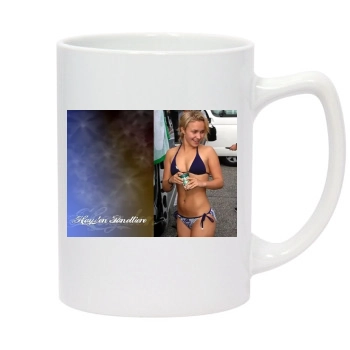 Hayden Panettiere 14oz White Statesman Mug