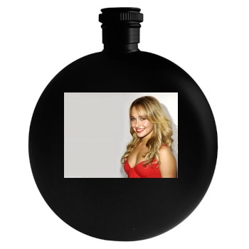 Hayden Panettiere Round Flask