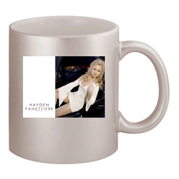 Hayden Panettiere 11oz Metallic Silver Mug