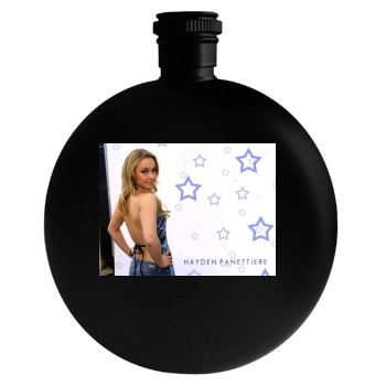 Hayden Panettiere Round Flask