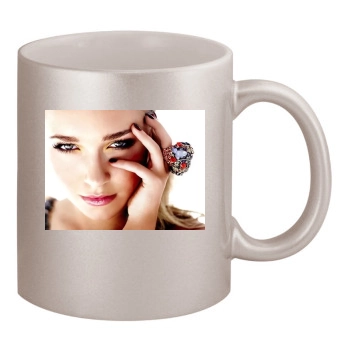 Hayden Panettiere 11oz Metallic Silver Mug