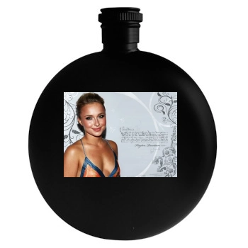 Hayden Panettiere Round Flask