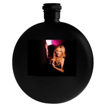 Hayden Panettiere Round Flask