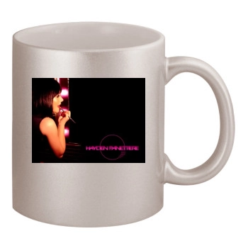 Hayden Panettiere 11oz Metallic Silver Mug