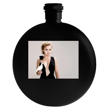 Hayden Panettiere Round Flask