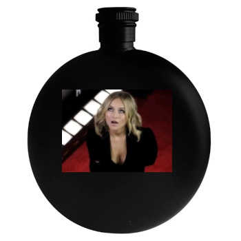 Hayden Panettiere Round Flask