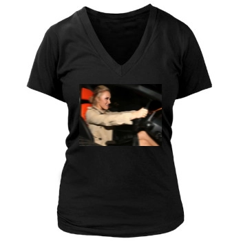 Hayden Panettiere Women's Deep V-Neck TShirt