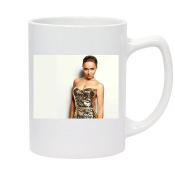 Hayden Panettiere 14oz White Statesman Mug