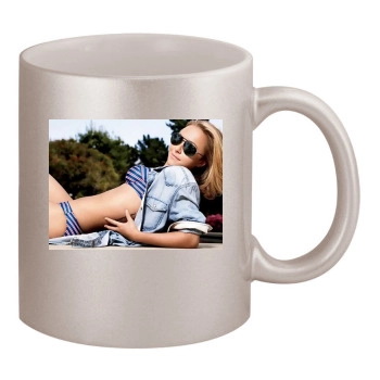 Hayden Panettiere 11oz Metallic Silver Mug