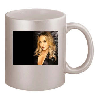 Hayden Panettiere 11oz Metallic Silver Mug