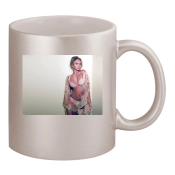 Hayden Panettiere 11oz Metallic Silver Mug