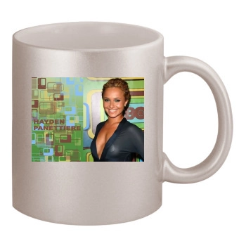 Hayden Panettiere 11oz Metallic Silver Mug