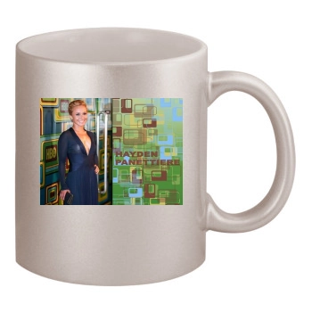 Hayden Panettiere 11oz Metallic Silver Mug