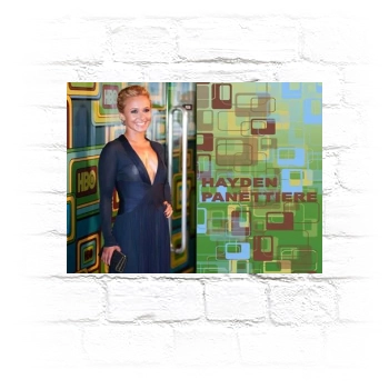 Hayden Panettiere Metal Wall Art