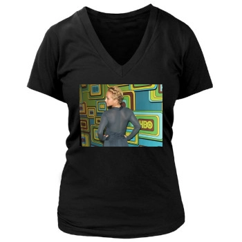 Hayden Panettiere Women's Deep V-Neck TShirt