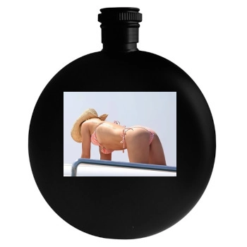 Hayden Panettiere Round Flask