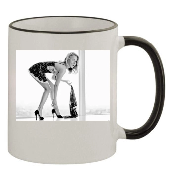 Hayden Panettiere 11oz Colored Rim & Handle Mug