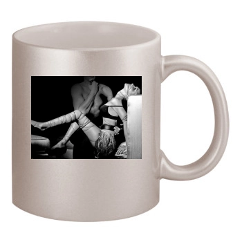 Hayden Panettiere 11oz Metallic Silver Mug