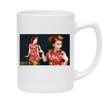 Hayley Williams 14oz White Statesman Mug