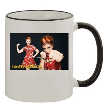 Hayley Williams 11oz Colored Rim & Handle Mug