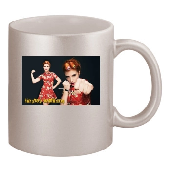 Hayley Williams 11oz Metallic Silver Mug