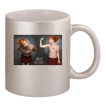 Hayley Williams 11oz Metallic Silver Mug