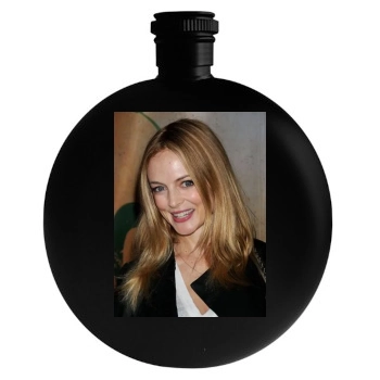 Heather Graham Round Flask