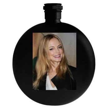 Heather Graham Round Flask