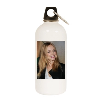 Heather Graham White Water Bottle With Carabiner