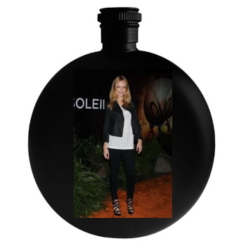 Heather Graham Round Flask