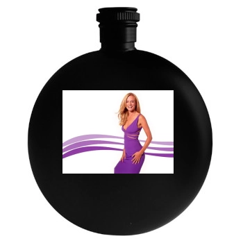 Heather Graham Round Flask