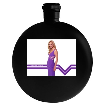 Heather Graham Round Flask