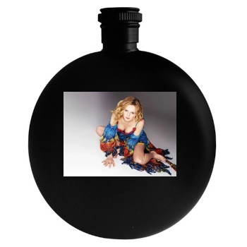 Heather Graham Round Flask