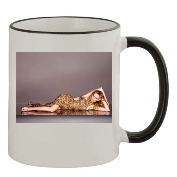 Heather Graham 11oz Colored Rim & Handle Mug