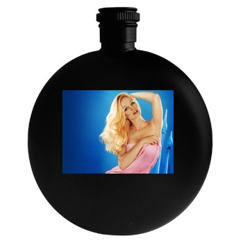 Heather Graham Round Flask