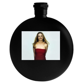 Heather Graham Round Flask