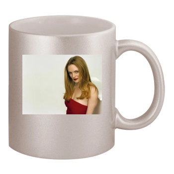 Heather Graham 11oz Metallic Silver Mug