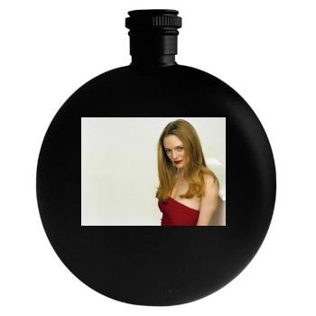 Heather Graham Round Flask