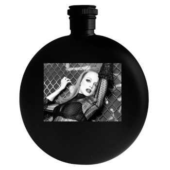 Heather Graham Round Flask