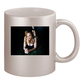 Heather Graham 11oz Metallic Silver Mug