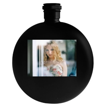 Heather Graham Round Flask