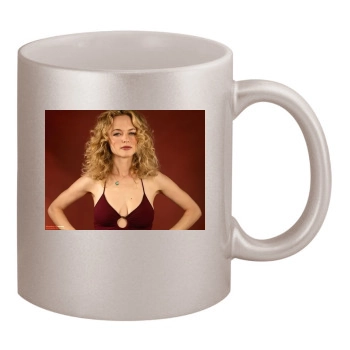 Heather Graham 11oz Metallic Silver Mug