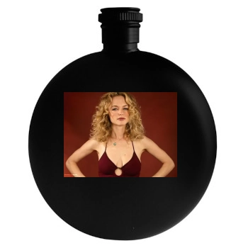 Heather Graham Round Flask