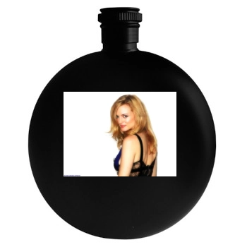 Heather Graham Round Flask